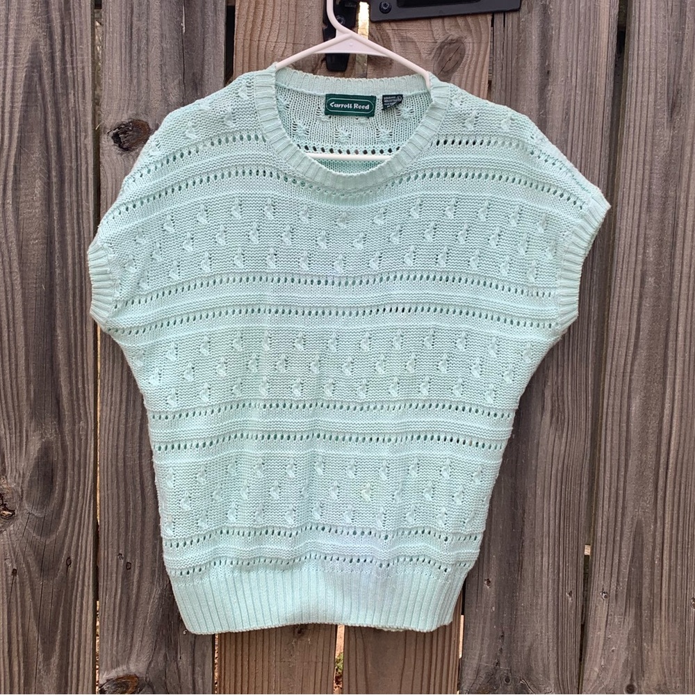 Vintage Carroll Reed ramie sweater
